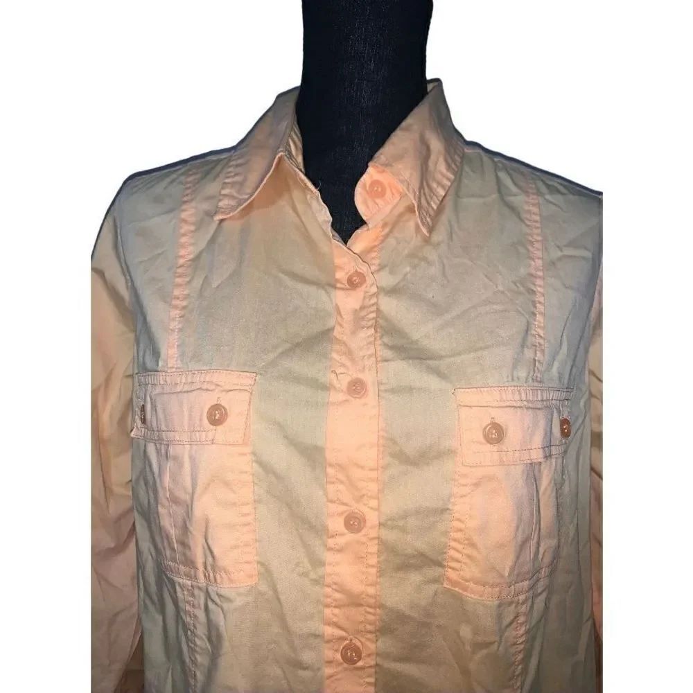 Avenue Button Front Top  - Picture 2 of 5